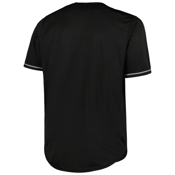 San Antonio Spurs Profile Big & Tall Pop Jersey - Black - Image 4