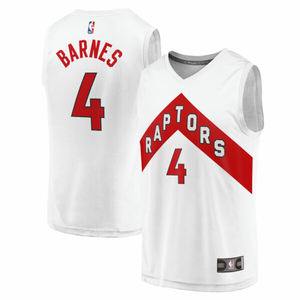 Scottie Barnes Toronto Raptors Fanatics Fast Break Replica Jersey - Association Edition - White