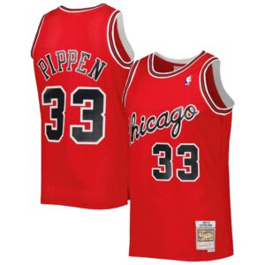 Scottie Pippen Chicago Bulls Mitchell & Ness Hardwood Classics 2003-04 Swingman Jersey - Red