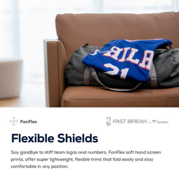 Shake Milton Philadelphia 76ers Fanatics Fast Break Replica Jersey - Icon Edition - Royal - Image 6