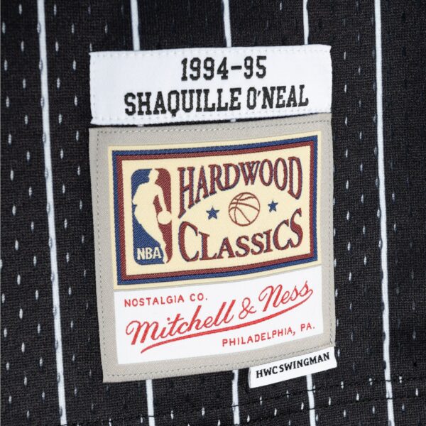 Shaquille O'Neal Orlando Magic Mitchell & Ness Hardwood Classics 1994/95 Split Swingman Jersey - Blue/Black - Image 5