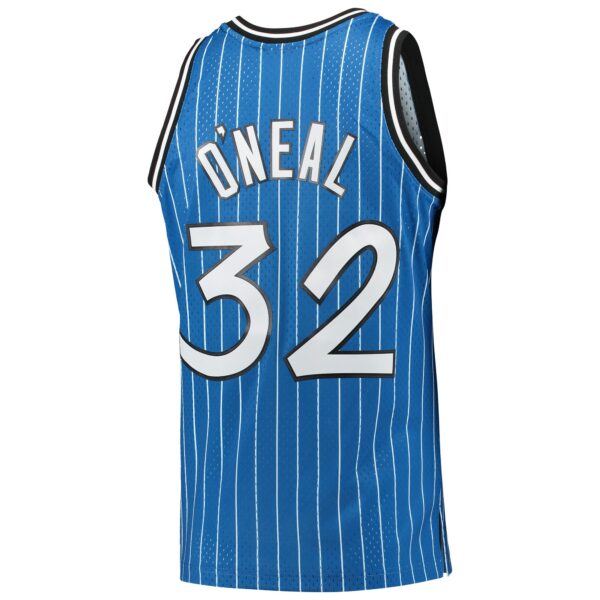 Shaquille O'Neal Orlando Magic Mitchell & Ness Hardwood Classics Swingman Jersey - Blue - Image 4