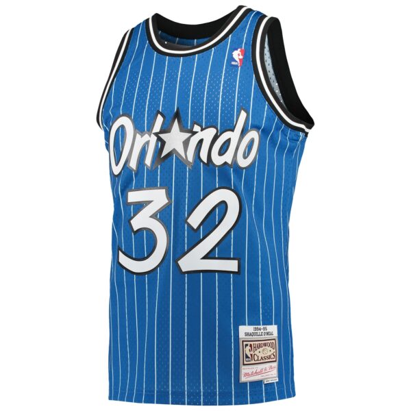 Shaquille O'Neal Orlando Magic Mitchell & Ness Hardwood Classics Swingman Jersey - Blue - Image 3