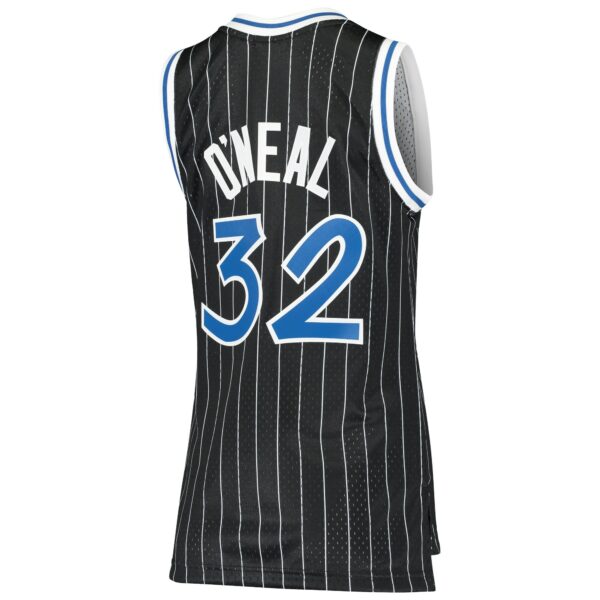 Shaquille O'Neal Orlando Magic Mitchell & Ness Women's 1995/96 Hardwood Classics Swingman Jersey - Black - Image 4