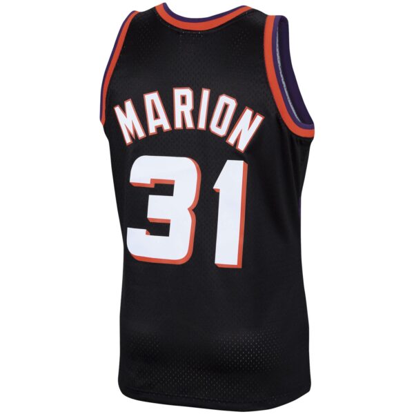 Shawn Marion Phoenix Suns Mitchell & Ness 1999/00 Hardwood Classics Swingman Jersey - Black - Image 4
