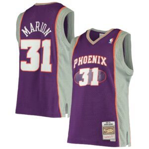 Shawn Marion Phoenix Suns Mitchell & Ness 2001/02 Hardwood Classics Swingman Jersey - Purple