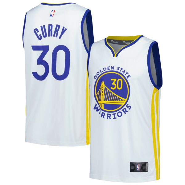 Stephen Curry Golden State Warriors Fanatics Fast Break Replica Player Jersey - Association Edition - White