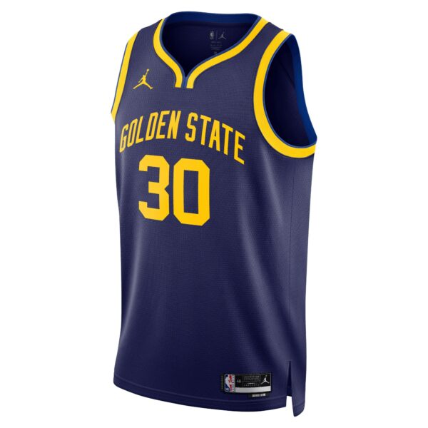 Stephen Curry Golden State Warriors Jordan Brand Unisex Swingman Jersey - Statement Edition - Navy - Image 3