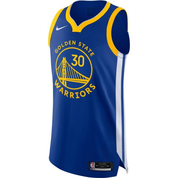Stephen Curry Golden State Warriors Nike Authentic Jersey - Icon Edition - Royal - Image 3