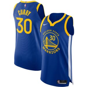 Stephen Curry Golden State Warriors Nike Authentic Jersey - Icon Edition - Royal