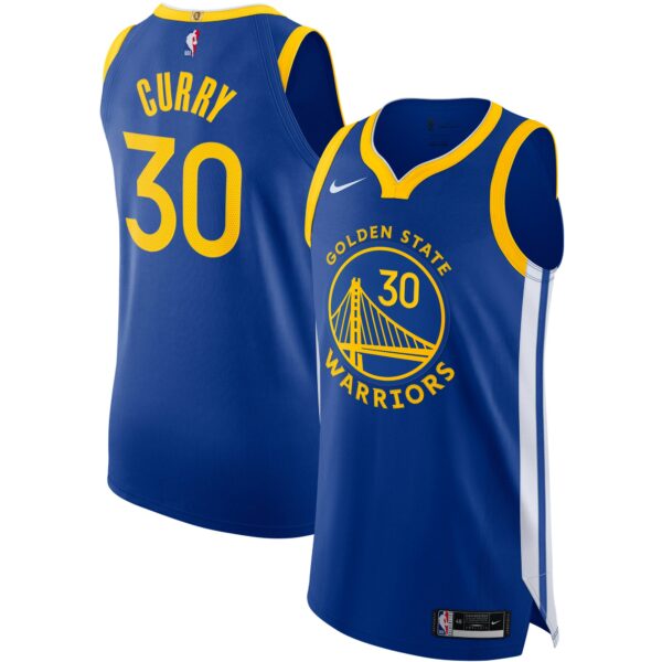 Stephen Curry Golden State Warriors Nike Authentic Jersey - Icon Edition - Royal