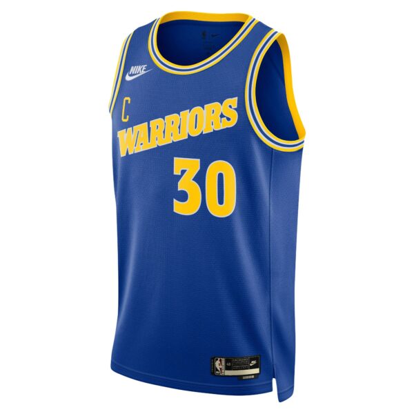 Stephen Curry Golden State Warriors Nike Swingman Jersey - Classic Edition - Blue - Image 3