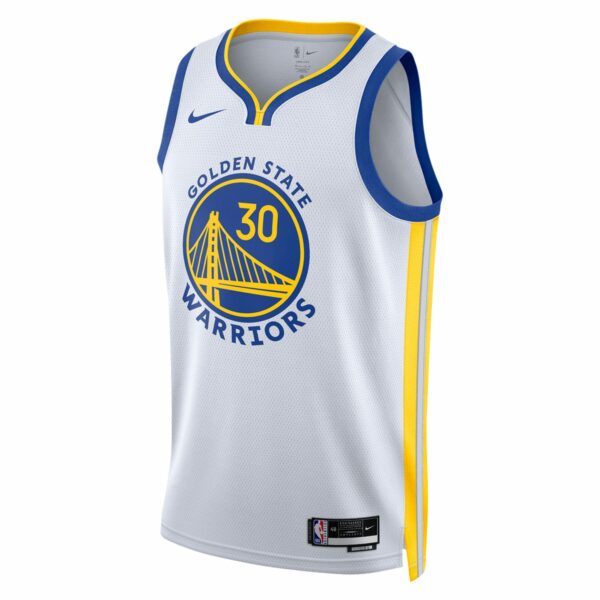 Stephen Curry Golden State Warriors Nike Unisex Swingman Jersey - Association Edition - White - Image 3