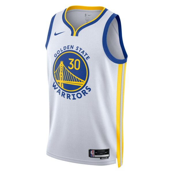 Stephen Curry Golden State Warriors Nike Unisex Swingman Jersey - Association Edition - White - Image 3