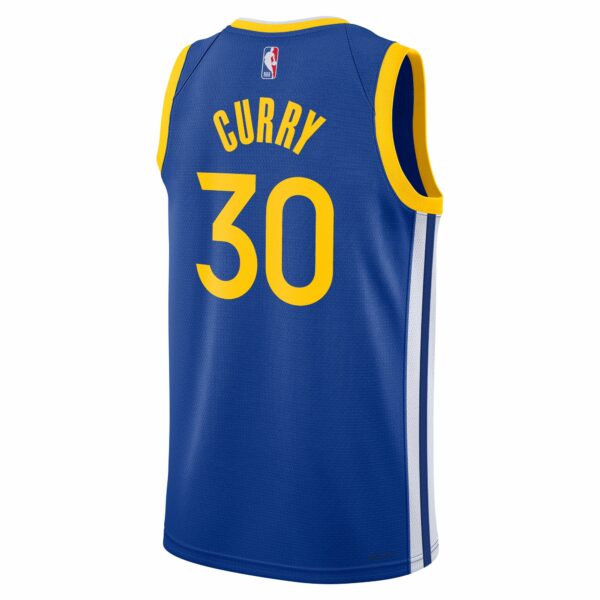 Stephen Curry Golden State Warriors Nike Unisex Swingman Jersey - Icon Edition - Royal - Image 4