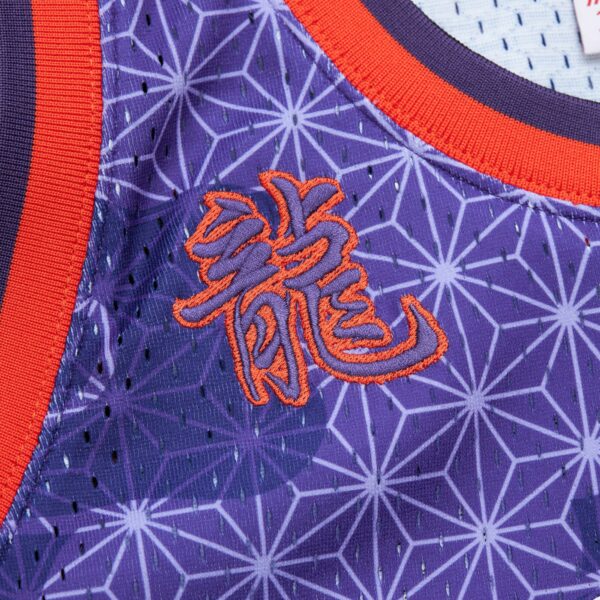 Steve Nash Phoenix Suns Mitchell & Ness 1996/97 Hardwood Classics Asian Heritage 6.0 Swingman Throwback Player Jersey - Purple - Image 5