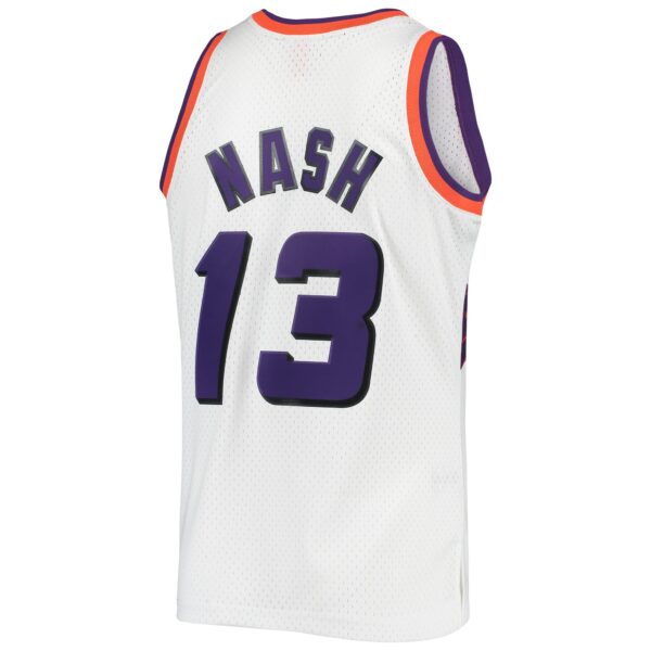 Steve Nash Phoenix Suns Mitchell & Ness 2001/02 Hardwood Classics Swingman Jersey - White - Image 4