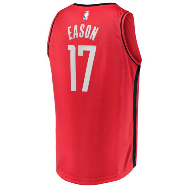 Tari Eason Houston Rockets Fanatics Fast Break Replica Player Jersey - Icon Edition - Red - Image 4