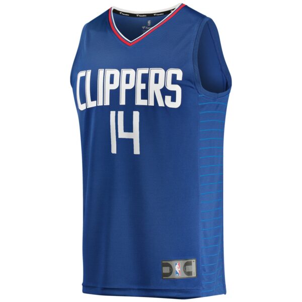 Terance Mann LA Clippers Fanatics Youth Fast Break Player Jersey - Icon Edition - Royal - Image 3