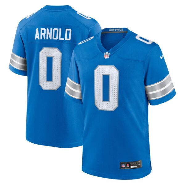 Terrion Arnold Detroit Lions Nike 2024 NFL Draft First Round Pick Player Game Jersey - Blue