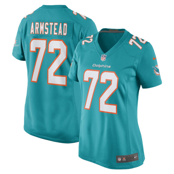 Terron Armstead Miami Dolphins Nike Women's Game Jersey - Aqua
