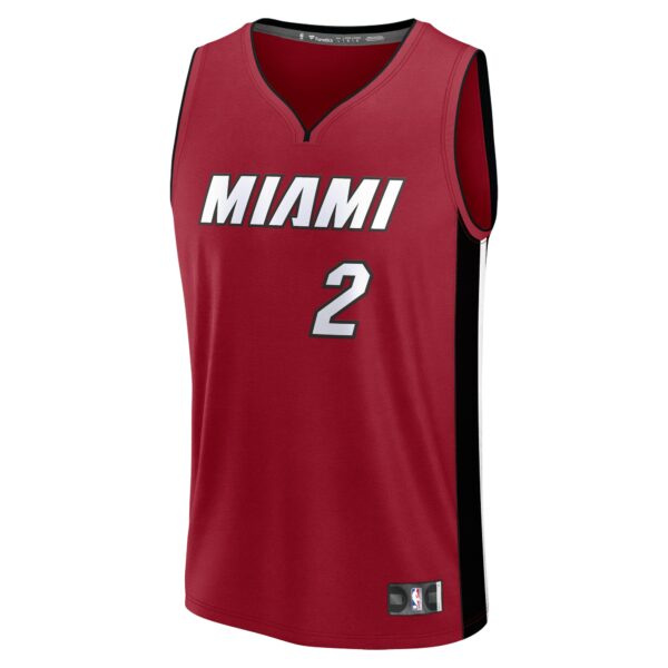 Terry Rozier Miami Heat Fanatics Youth Fast Break Player Jersey - Statement Edition - Red - Image 3