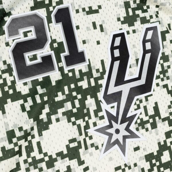 Tim Duncan San Antonio Spurs Mitchell & Ness 2013/14 Swingman Jersey - Camo - Image 5