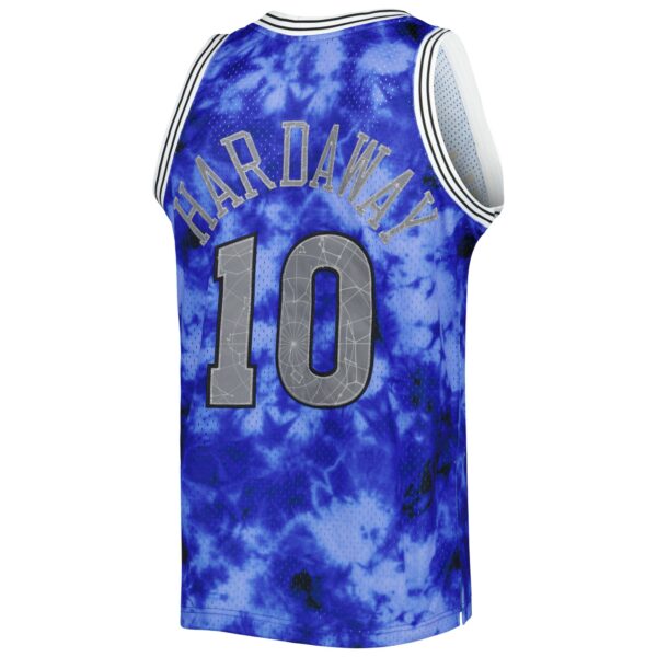 Tim Hardaway Golden State Warriors Mitchell & Ness 1990/91 Galaxy Swingman Jersey - Blue - Image 4