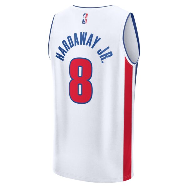 Tim Hardaway Jr. Detroit Pistons Fanatics Youth Fast Break Replica Player Jersey - Association - White Edition - Image 4