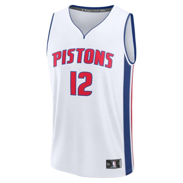 Tobias Harris Detroit Pistons Fanatics Youth Fast Break Replica Player Jersey - Association - White Edition - Image 3