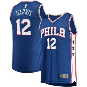 Tobias Harris Philadelphia 76ers Fanatics Fast Break Replica Player Jersey - Royal - Icon Edition