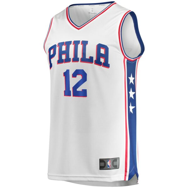 Tobias Harris Philadelphia 76ers Fanatics Fast Break Replica Player Team Jersey - Association Edition - White - Image 3