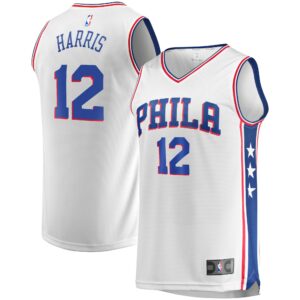 Tobias Harris Philadelphia 76ers Fanatics Fast Break Replica Player Team Jersey - Association Edition - White