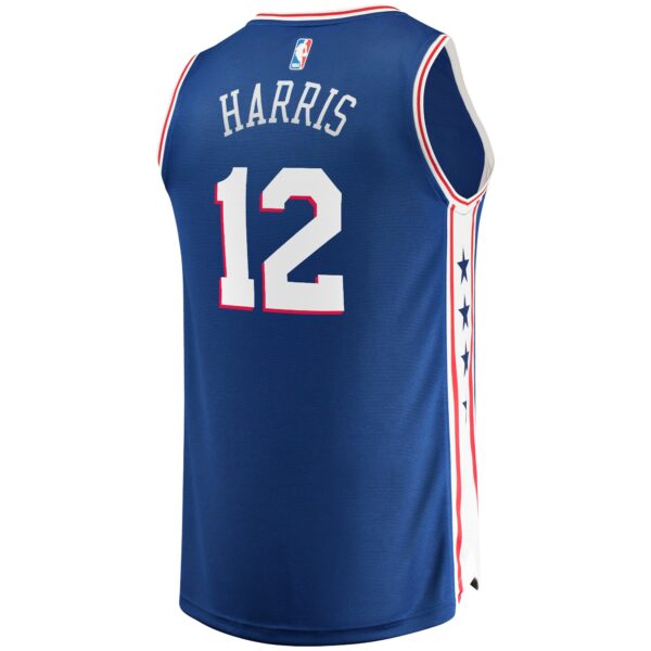 Tobias Harris Philadelphia 76ers Fanatics Fast Break Replica Player Team Jersey - Icon Edition - Royal - Image 4