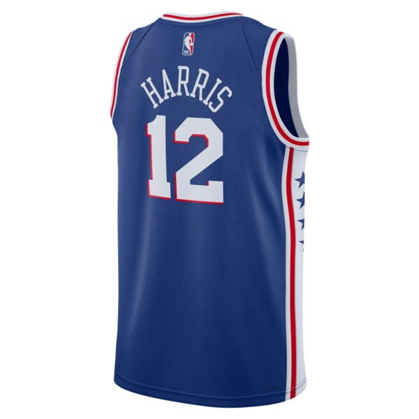 Tobias Harris Philadelphia 76ers Nike Unisex Swingman Jersey - Icon Edition - Royal - Image 4