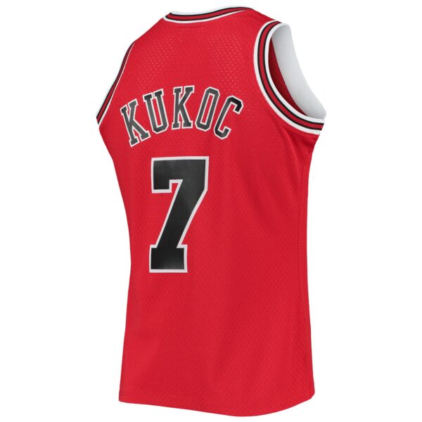 Toni Kukoc Chicago Bulls Mitchell & Ness 1997/98 Hardwood Classics Swingman Jersey - Red - Image 4