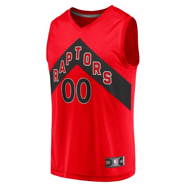 Toronto Raptors Fanatics Youth Fast Break Replica Custom Jersey - Icon Edition - Red - Image 3