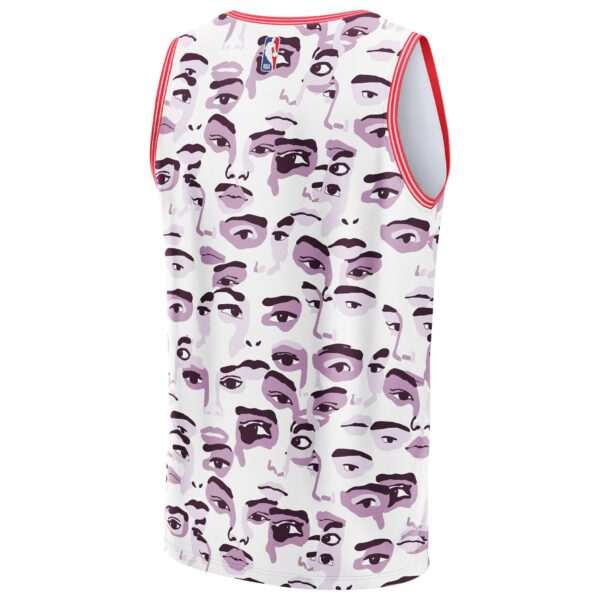 Toronto Raptors NBA & KidSuper Studios by Fanatics Unisex Hometown Jersey - White - Image 4