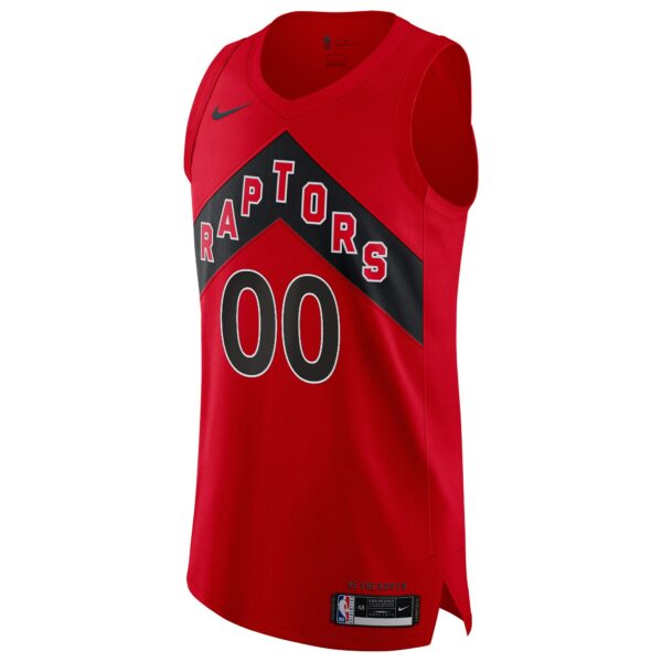 Toronto Raptors Nike 2020/21 Authentic Custom Jersey Red - Icon Edition - Image 3