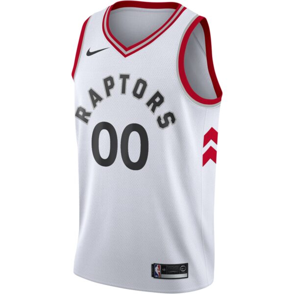 Toronto Raptors Nike 2020/21 Swingman Custom Jersey - Association Edition - White - Image 3