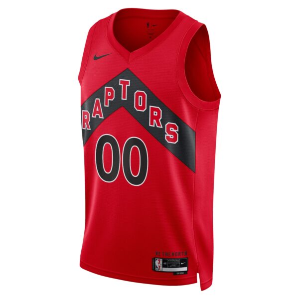 Toronto Raptors Nike Unisex Swingman Custom Jersey Red - Icon Edition - Image 3