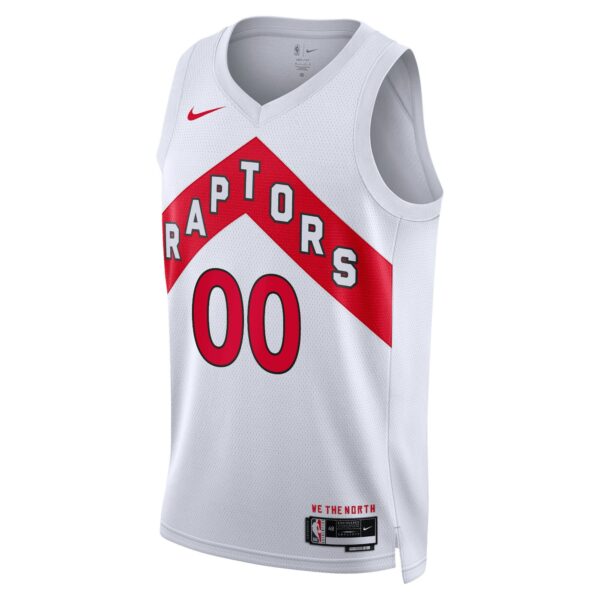 Toronto Raptors Nike Unisex Swingman Custom Jersey White - Association Edition - Image 3
