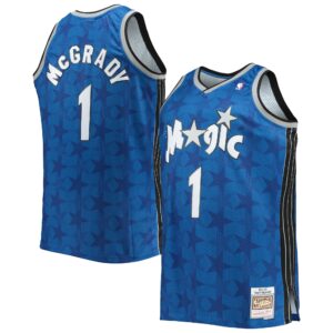 Tracy McGrady Orlando Magic Mitchell & Ness Big & Tall 2000/01 Hardwood Classics Swingman Jersey - Blue
