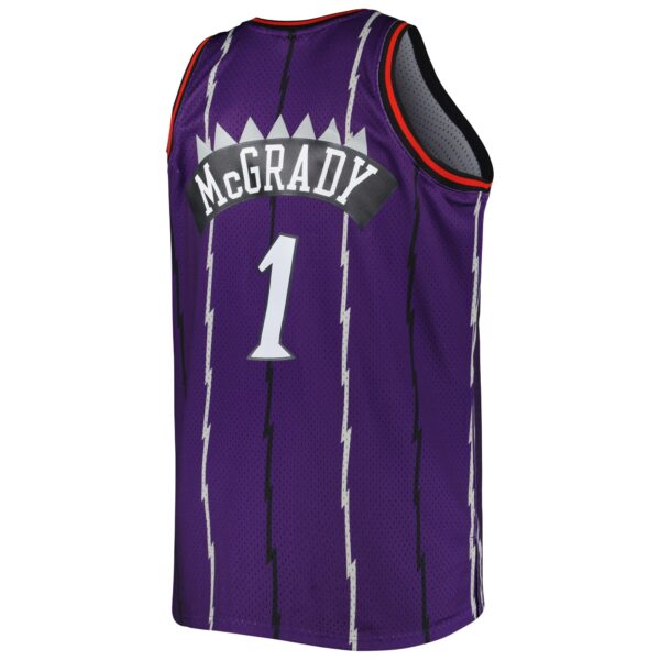 Tracy McGrady Toronto Raptors Mitchell & Ness Big & Tall Hardwood Classics 1998/99 Swingman Jersey - Purple - Image 4