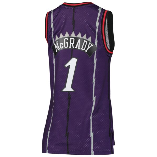 Tracy McGrady Toronto Raptors Mitchell & Ness Women's 1998/99 Hardwood Classics Swingman Jersey - Purple - Image 4
