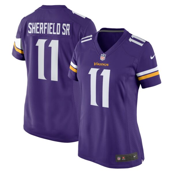 Trent Sherfield Sr. Minnesota Vikings Nike Women's Game Jersey -  Purple