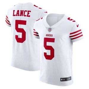 Trey Lance San Francisco 49ers Nike Vapor Elite Jersey - White