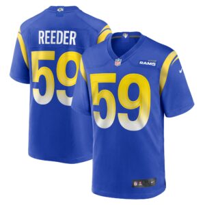 Troy Reeder Los Angeles Rams Nike Team Game Jersey -  Royal