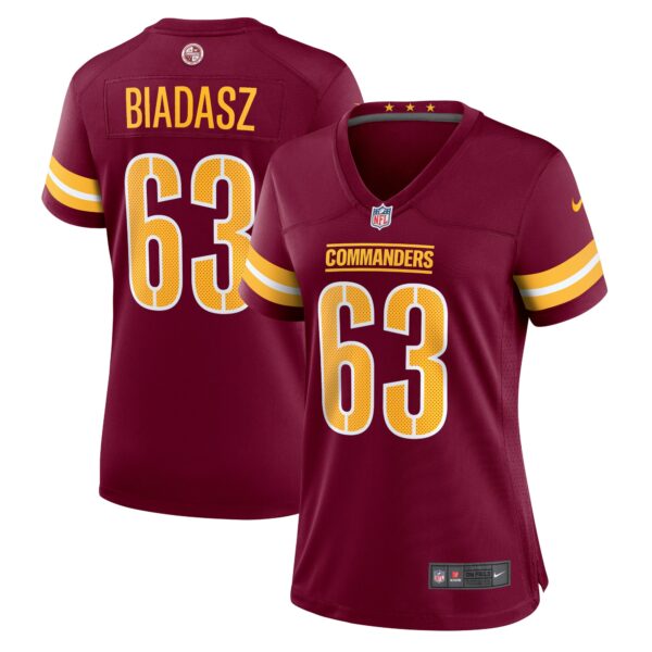 Tyler Biadasz Washington Commanders Nike Women's Game Jersey -  Burgundy
