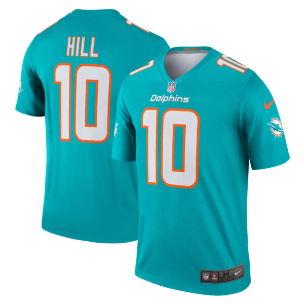 Tyreek Hill Miami Dolphins Nike Legend Jersey - Aqua
